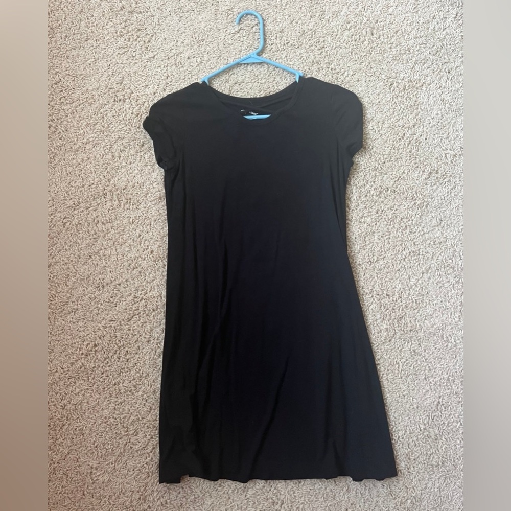Girls Black Mini Dress